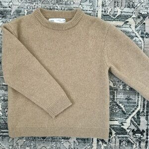 Zara Kids Cashmere Crewneck Sweater